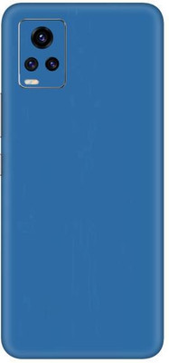 Vcare GadGets Vivo V20 Pro Mobile Skin(Glossy Light Blue)