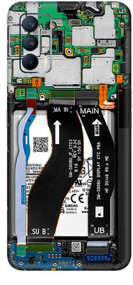 wrap craft REALME X7 5G Premium Vinyl Mobile Skin(Multicolor)