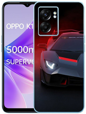 FCS OPPO K10 5G Printed Back skin Mobile Skin(Super Car Skin)