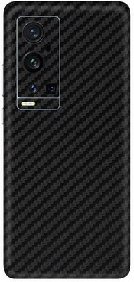 Vcare GadGets Vivo X60 Pro Plus Mobile Skin(Black)