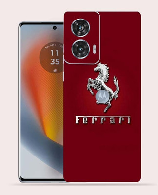 WeCre8 Skin's WeCre8 Skin's Motorola Edge 50 Fusion Mobile Skin(Ferrari Logo)
