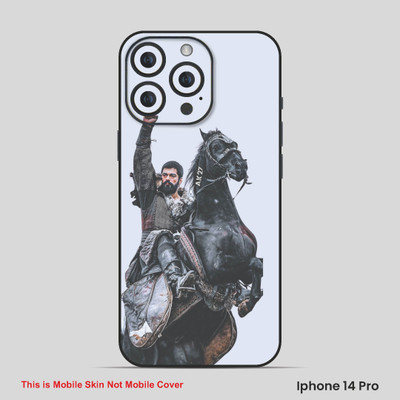VYBE The Smart Choice iPhone 14 Pro Ertugrul Ghazi Osman Mobile Skin(Dove Grey 10)