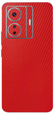AsSkin Vivo T1 Pro 5g, vivo t1 pro 5g, vivo Mobile Skin(Ultra Super Red Carbon Fiber With High Matte Finish .Skin..)