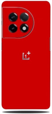 TJ CREATION OnePlus 11R 5G Mobile Skin(Ultra Super Red Matte Skin With High Mattte Finish.)