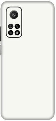 Vcare GadGets Mi 10 T 5G Mobile Skin(White Glossy)