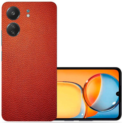 WeCre8 Skin's WeCre8 Skin's Xiaomi Redmi 13C 4G Mobile Skin(Red Leather)