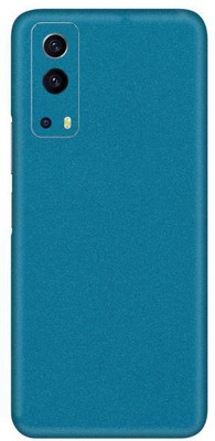 Vcare GadGets Glitter Blue vivo i QOO Z3 5G Mobile Skin(Glitter Blue)