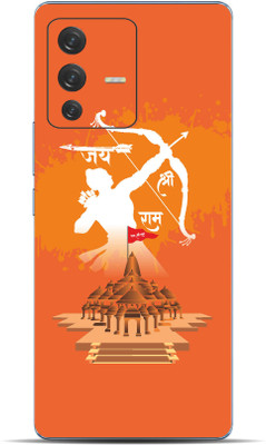 VYBE Vivo V23 Pro Shree Ram Mobile Skin Mobile Skin(Sandy Brown 32)