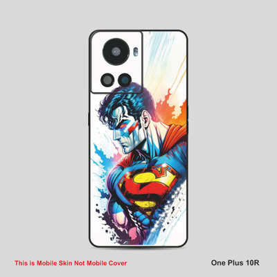 VYBE The Smart Choice One Plus 10R Super Hero Mobile Skin(Multy colorT27)