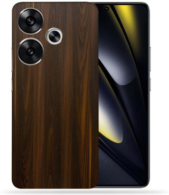 OggyBaba OggyBaba Poco F6 5g Mobile Skin(Mahogany-Wood)