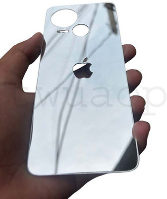 TWUAOP TECNO SPARK 10 5G MOBILE SKIN BACK PANNEL ACRYLIC SHEET Mobile Skin(Silver)