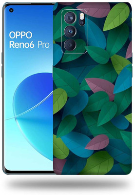 Mclaxa Oppo Reno 6 Pro Mobile Skin(Color Leafs)