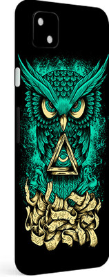 BUGGU Google Pixel 4a Mobile Skin(Ultra Super Angry Owl Skin With High Matte Finish.)