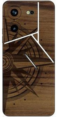 Vcare GadGets Pova 5 Pro (5G) Mobile Skin(Brown & Grey)