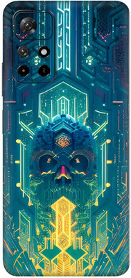 wrap craft REDMI NOTE 11T 5G Premium Vinyl Mobile Skin(Multicolor)