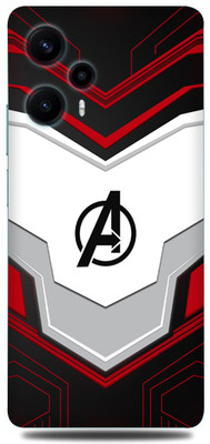 WeCre8 Skin's poco f5 Mobile Skin(Avenger-Logo Multicolor Skin)