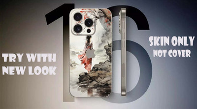 TJ CREATION Apple iPhone 16 Pro Mobile Skin(Cream)