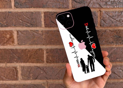 BugguSkin Apple iPhone 15 Plus Mobile Skin(white and red, Mobile Skin (Back+Side+Camera))