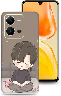 SkinoMania Vivo V25-5G Mobile Skin(Multicolor BTS Cartoon)