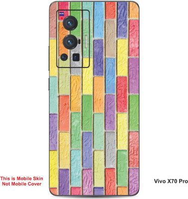 VYBE The Smart Choice Vivo X70 Pro Pattern Embossed Mobile Skin(Moonstone Blue 13)