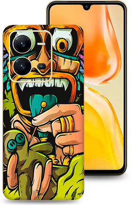 SkinoMania Vivo V25-5G Mobile Skin(Multicolor Black Magic)