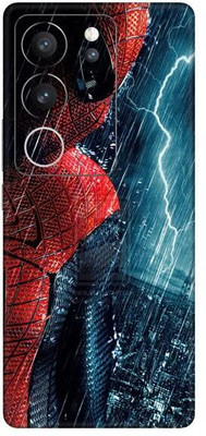 Vcare GadGets Light Blue and Red Vivo V29 5G Mobile Skin(Multicolor)