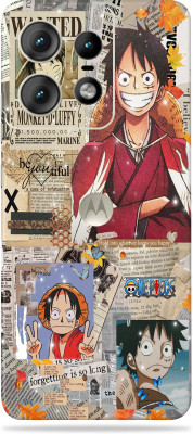 WeCre8 Skin's motorola edge 50 pro Premium Vinyl Mobile Skin (Multicolor) Mobile Skin(Wanted Luffy)