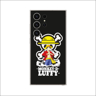 VYBE The Smart Choice galaxy s23 ultra Luffy Mobile Skin Mobile Skin(Black 286)