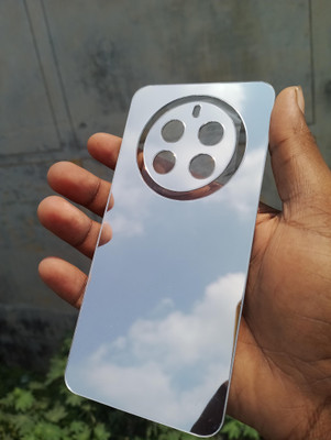 MOKPLZ REALME NARZO 70 PRO 5G SILVER MIRROR BACK PANNEL Mobile Skin(Silver)