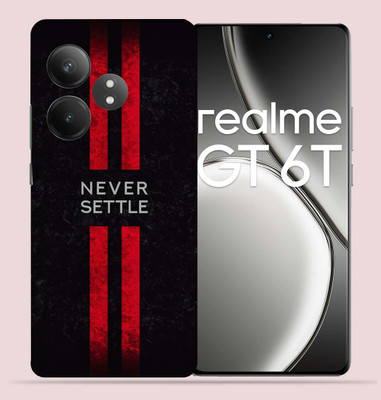 OggyBaba Realme GT 6T 5g Mobile Skin(Never settle)