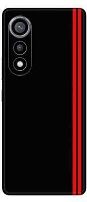 Vcare GadGets Pova Curve (5G) Mobile Skin(Black & Red)