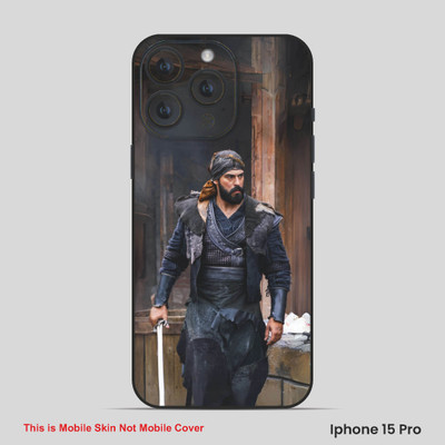 VYBE The Smart Choice iPhone 15 Pro Ertugrul Ghazi Osman Mobile Skin(Brownish 11)