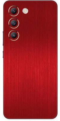 Vcare GadGets Dark Red Brushed T3 5G Mobile Skin(Dark Red Brushed)