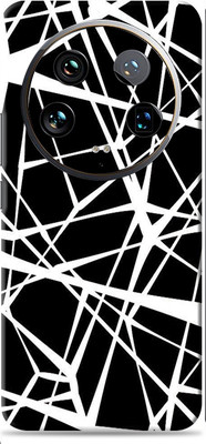 SkinoMania Xiaomi 14 Ultra 5G Premium Vinyl Mobile Skin (Multicolor) Mobile Skin(Abstract B &W)