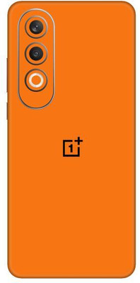 Vcare GadGets Orange Glossy OnePlus Nord CE4 5G With Logo Mobile Skin(Orange Glossy)