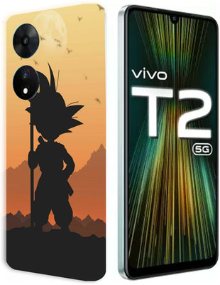 BugguSkin Vivo T2 5G Mobile Skin(Ultra Super Goku SunSet Skin With High Matte Finish.)