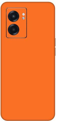 Vcare GadGets Realme Narzo 50 5G Mobile Skin(Orange)
