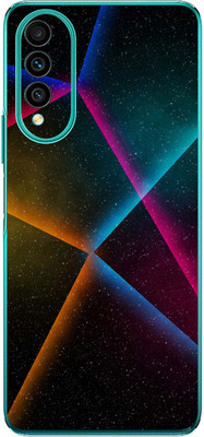 FCS Huawei nova 8 SE Printed Back skin Mobile Skin(Galaxy)