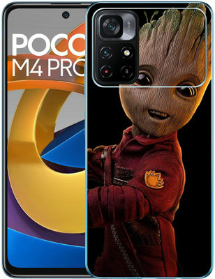 FCS Poco M4 Pro 5G Printed Back skin Mobile Skin(Baby Groot Skin)