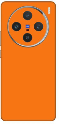 Vcare GadGets X100 5G Mobile Skin(Orange Glossy)