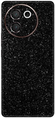 Vcare GadGets Glitter Black V30e 5G Mobile Skin(Glitter Black)