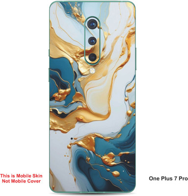 VYBE The Smart Choice One Plus 7 Pro Art Embossed Mobile Skin(Rich Maroon A1)