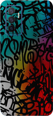 AsSkin Vivo V23e 5G Mobile Skin(Ultra Super Abstract Graffiti Skin With High Matte Finish)