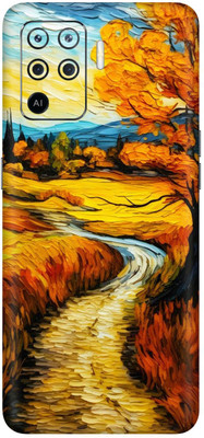 wrap craft OPPO F19 PRO Premium Vinyl Mobile Skin(Multicolor)