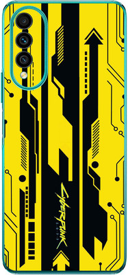 FCS Huawei nova 10z Printed Back skin Mobile Skin(Cyberpunk)