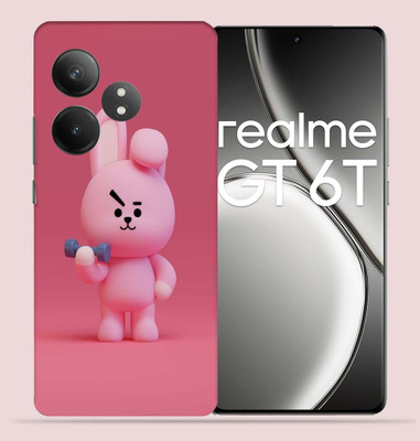 OggyBaba Realme GT 6T 5g Mobile Skin(Pinku)