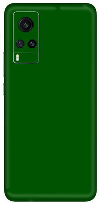 Vcare GadGets Vivo X60 Mobile Skin(Green Glossy)