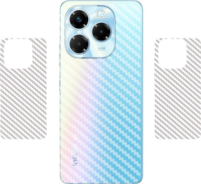 DVANK INFINIX NOTE 40X 5G || 3D CARBON FIBER ULTRA-THIN BACK LAMINATION || Mobile Skin(TRANSPARENT)