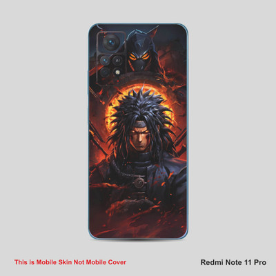 VYBE The Smart Choice Redmi Note 11 Pro Anime Mobile Skin Mobile Skin(Dusty Orange B37)