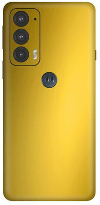 Vcare GadGets Moto Edge 20 5G Mobile Skin(Gold)